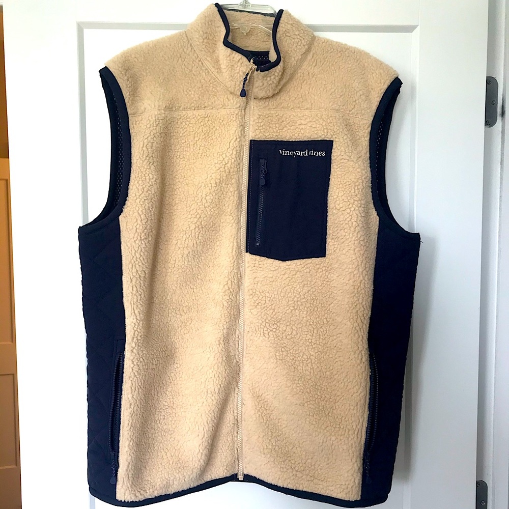 Vineyard Vines Sherpa Vest XL